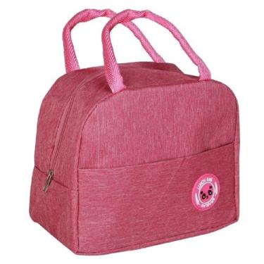 Imagem de Bolsa Térmica 23 cm com Isolamento Premium Anti Vazamento - Mantém a temperatura por Horas (Rosa)