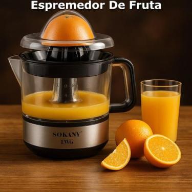 Imagem de Espremedor De Frutas Máquina Sucos Laranja 700ml 110v Cozinha Casa Elé