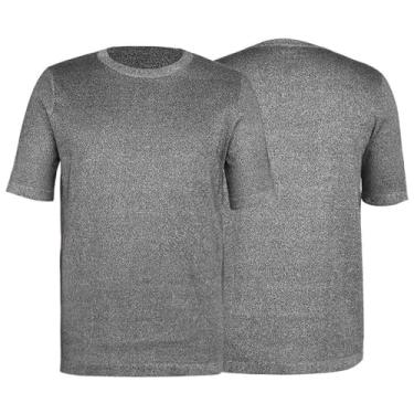 Imagem de Camiseta Protetora Masculina, ProteçãO Dupla Anti-Corte E Anti-Facada, Equipamento De ProteçãO De 5 NíVeis, Colete à Prova De Facadas Para Homens, Camisetas Macias E RespiráVeis(Short,XL)