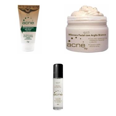 Imagem de Acne Secativo Máscara Clareadora De Argila E Gel Hidratante