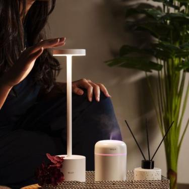 Imagem de Umidificador ar portatil com entrada USB e luz noturna 300ml - wolff