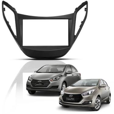 Imagem de Moldura Central Painel 2Din Hb20 Hb20s Multimídia Dvd