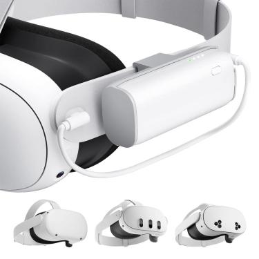 Imagem de Pacote de bateria SUPERUS para Meta Quest 3/3S e Oculus Quest 2 5000mAh