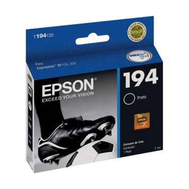 Imagem de Cartucho De Tinta Epson T194120 T194 Black | Expression Xp214 Xp 214 Xp204 Xp 204