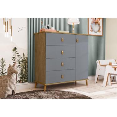 Imagem de Cômoda Para Quarto Infantil Modelo Jujuba Linha Premium MDF Robusto Maternidade Criança