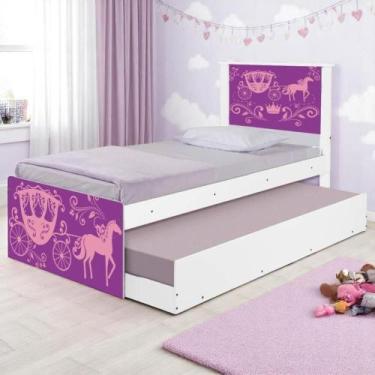 Imagem de Bi Cama Juvenil Zap Carruagem Princesa - Mais de Casa