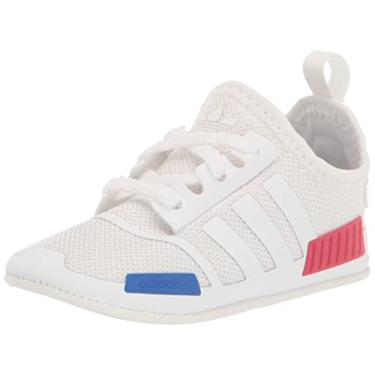 Imagem de adidas Originals Tênis infantil infantil NMD Crib, Branco/Branco., 16