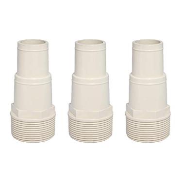Imagem de Adaptador de conector macho de mangueira de piscina ATIE rosqueado extremidade de 3,8 cm de substituição para Hayward SPX1091Z7 (pacote com 3)