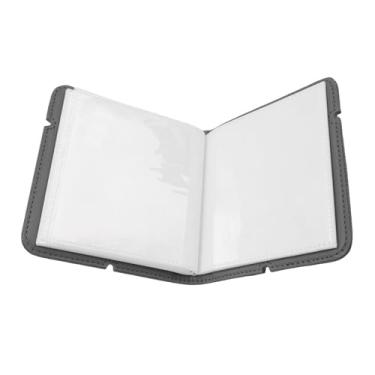 Imagem de Tangxi Álbum de Fotos, Fit for PRD600 W210 W300 W400 Tamanhos Com 28 Bolsos Individuais, para Casamentos Baby Milestones Travel Adventures (Cinza escuro)