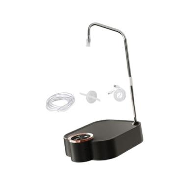Imagem de Baoblaze Dispensador de água de mesa, bomba elétrica para garrafa de água, carregamento tipo C, fácil de usar, portátil universal para viagens ao ar livre, Preto