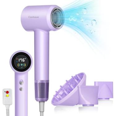 Imagem de Secador de cabelo Conhaze Professional Ionic com difusor 110000 RPM