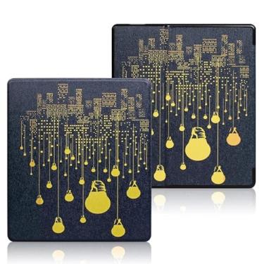 Imagem de Caso para Kindle Oasis (somente 9ª e 10ª Geração, Lançamento de 2017 E 2019), Capa de Proteção Leve de Couro PU Premium com Sleep Automotor-35