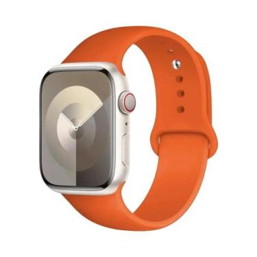Imagem de Pulseira De Silicone Esportiva De 49mm 44mm 45mm 40mm 41 42mm 46mm Par
