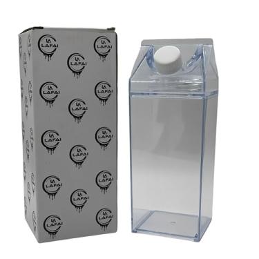 Imagem de Garrafas de suco com tampas de 1000 ml | Frascos de leite e recipientes de suco | Garrafas de plástico com tampas para bebidas | Garrafas transparentes à prova de vazamento para suco, gengibre