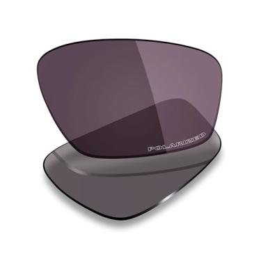 Imagem de Mryok Lentes de reposição ultra polarizadas compatíveis com Oakley Crosslink Zero OX8076 56 mm - irídio cinza