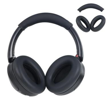 Imagem de Adhiper Capa de silicone 2 em 1 para fones de ouvido Bose QC Series (QC15/QC2/QC25/QC35/QC45/Ae2/Ae2i/Ae2w/SoundTrue/SoundLink), à prova de suor e lavável - Preto