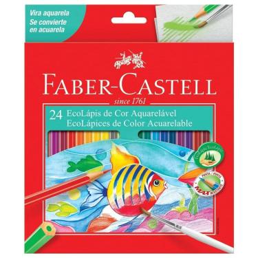 Imagem de Lapis De Cor Aquarelavel 24 Cores Faber Castell