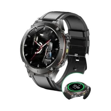 Imagem de Relógio Inteligente Masculino À Prova D'Água 10ATM Com GPS, Banda Dupl