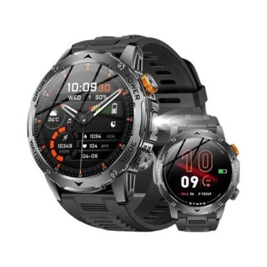 Imagem de Relógio Inteligente Bluetooth Masculino Grande Com Bateria De 1000mAh 