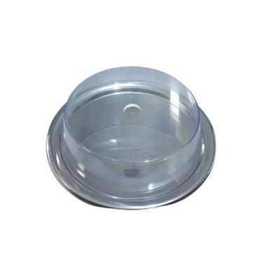 Imagem de Boleira Inox com Tampa Acrílica para Servir e Armazenar - Pantheon Ino