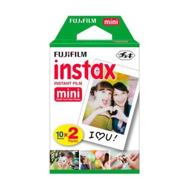 Imagem de Filme Instantâneo Instax Fujifilm Cor Branco - 20 Fotos, 20