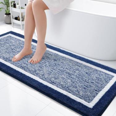Imagem de Tapete de banho OLANLY Extra Macio e Absorvente Microfibra 150x60cm