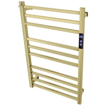Imagem de Aquecedor de toalhas para banheiro com temporizador por Fahrenheit Controle de temperatura Montado na parede Aquecido