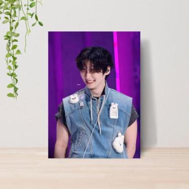 Imagem de Quadro Decorativo Kpop Stray Kids A4  Placa MDF 008 - Lomi Art