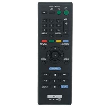 Imagem de AULCMEET Controle remoto de substituição RMT-B118P compatível com Sony Blu-Ray Player BDP-BX186 BDP-S185 BDP-S186 BDP-BX18 RMT-B109C BDP-BX185 RMT-B118A