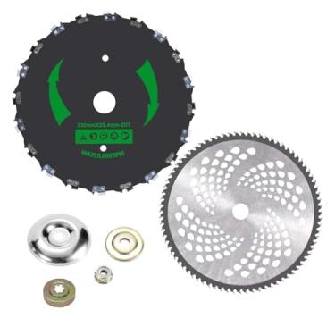 Imagem de ShengQuanHao Kit de Peças para Roçadeira com Adaptadores para Vegetação Dura, Acessórios Que Se Encaixam em Suporte de 25,4 Mm