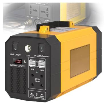 Imagem de EstaçãO De Energia PortáTil De 300 W Para áReas Externas, Bateria De LíTio, Ca 110 V/60 Hz Ou 220 V/50 Hz, Cc 12 V, Adequado Para Camping E Trailers