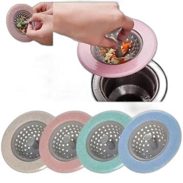 Imagem de Ralo De Silicone Para Pia De Cozinha Com Tampa Wincy