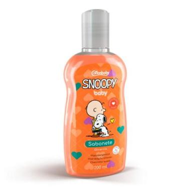 Imagem de Cottonbaby snoopy baby sabonete liquido glicerina 200 ml