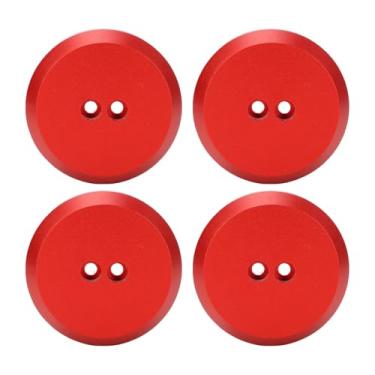 Imagem de LiebeWH 4 Peças Almofadas de Suporte de Liga de Alumínio Adaptador de Disco de Elevação para Veículos Cayman Kit de Proteção de Tomada de Chão