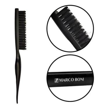 Imagem de Escova Para Penteado Hairstyle Cabeleireiro Profissional Preto - Marco