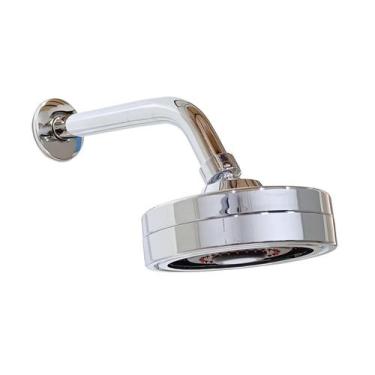 Imagem de Ducha Fria Articulada Chuveiro Piscina Autolimpante Cromada - Larmont 
