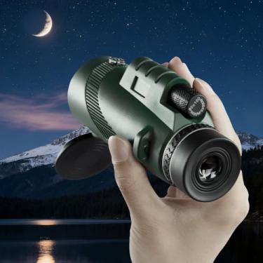 Imagem de Telescópio monocular, mini telescópio portátil de alta ampliação, 25 x 101 cm