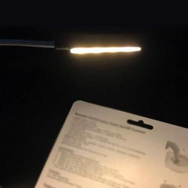 Imagem de Lâmpada de leitura USB flexível para notebook, laptop, mesa para quarto, banheiro, corredor, cozinha, amarelo01