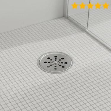 Imagem de Kimetais ralo tampa grelha inox 10cm redonda