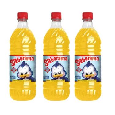 Imagem de Base Líquida Concentrada Sorvetes, Gelinhos, Raspadinhas Kit 3 Potes (Maracujá)