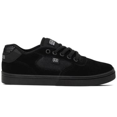 Imagem de Tênis Hocks Skate Flat Lite Preto Refletivo, Preto, 36