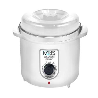 Imagem de Termocera Aquecedor De Cera 400g Bivolt Sem Refil Toda Branca - Mega B