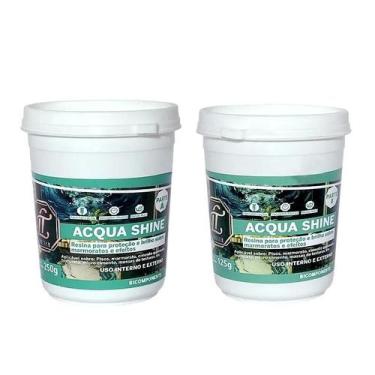 Imagem de Acqua Shiner Brilho Para Efeito Marmorato Lt Shiner 375gr - DRYLEVS