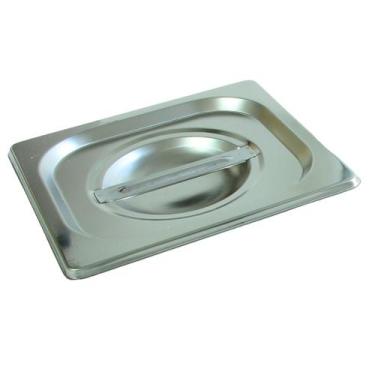 Imagem de Tampa Para Cuba Gastronômica Gn 1/6 Inox Buffet Cozinha - JMA Inox