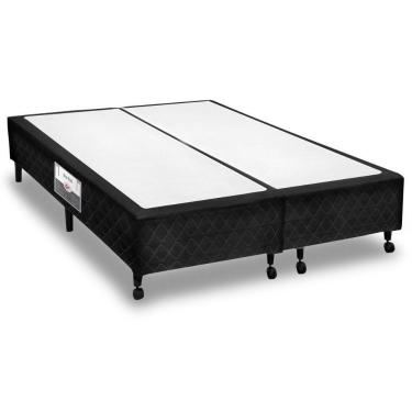 Imagem de Cama Box Base Queen Poli Tecido Black (158x198x23) - Castor