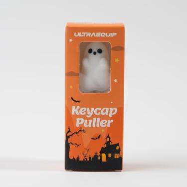 Imagem de ULTRAEQUIP Halloween Ghost Keycap Puller Tool, White Resin Mechanical Keyboard Key Remover, Spooky Themed Design (Keycap Puller-02)