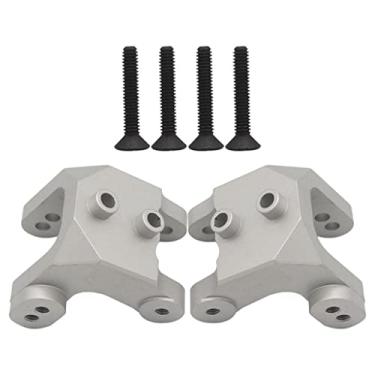 Imagem de Assento fixo para amortecedor Monster Truck, liga de alumínio, prata, 2