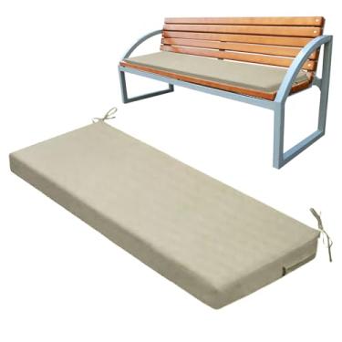 Imagem de Almofada de banco de varanda – Almofada de balanço para ambientes externos à prova d'água, almofada de balanço antiderrapante, almofada de sofá resistente ao desbotamento, substituição de