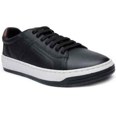 Imagem de Sapatênis Couro Freeway Evo Masculino - Preto - 43-Masculino