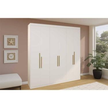 Imagem de Guarda Roupa Casal 6 Portas E 2 Gavetas Ph 1804 Branco - Herval